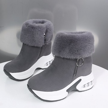 Women Boots Winter Warm Fur Sneakers Platform Snow Boots Women Ankle Boots Female Causal Shoes Ankle Boots For Women Botas Mujer