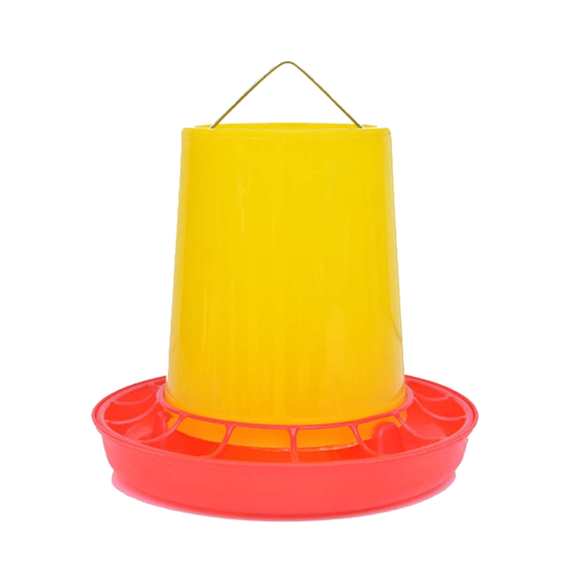 Chicken Poultry V-shaped Entrance Feed Bucket Outdoor Practical Bird Feeder Drinker Plastic Seed and Water DispenserDrop Ship