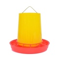 Chicken Poultry V-shaped Entrance Feed Bucket Outdoor Practical Bird Feeder Drinker Plastic Seed and Water DispenserDrop Ship