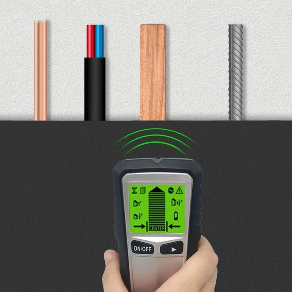 TH430 Wall Scanner Wall Scanner Multi-function Electronic Wall Detector Smart Stud Nail Finder Sensor Locator Metal Detector