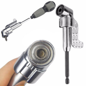 105 Degree Angle Extension Right Driver Drilling Shank Screwdriver Magnetic 1/4 Inch Hex Drill Bit Socket Holder Adaptor Sleeve