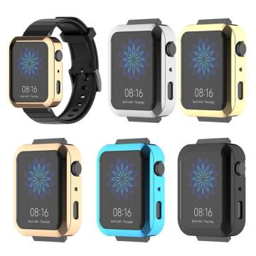 Smart Watch Cover Soft TPU Frame Full Screen Protective Shell Case Protector for Xiaomi Watch Accessories