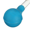 Dropper Pipet With Scale Line Blue&Transparent Hot Rubber Head Glass Dropper Glass Pipette Lab