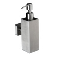 304 Stainless Steel Soap Dispenser Wall Mount Manual Liquid Soap Dispenser Shampoo Dispenser for Kitchen and Bathroom