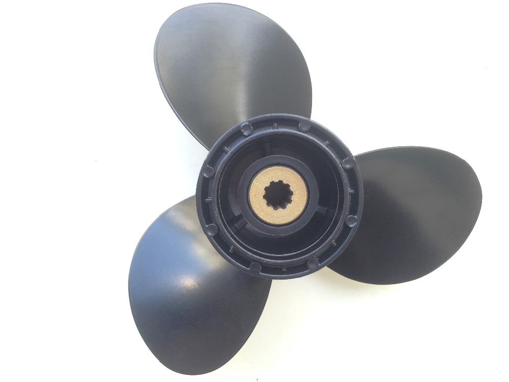 free shipping 9.25x10 for SUZUKI outboard For 9.9-15HP for SUZUKI ALUMINIUM PROPELLERS suzuki outboard motors marine propeller