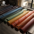 WUTA 13x26cm Full Grain Cowhide Waxed Bull Vegetable Tanned Leather Piece DIY Genuine Leather Material-12Color Available