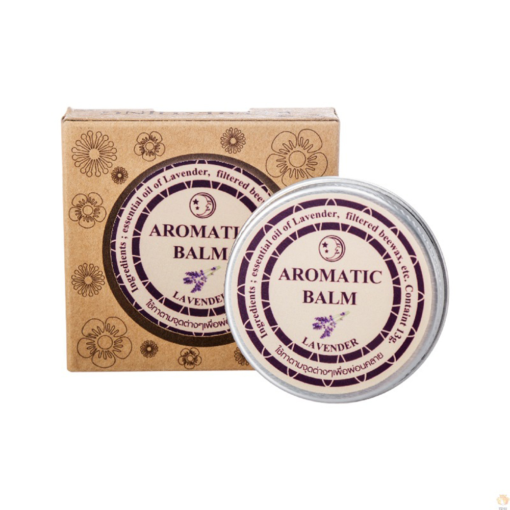 Lavender Aromatic Balm Help Sleep Soothing Cream Essential Oil Insomnia Care Treatment Relieve Stress Anxiety Cream TSLM2