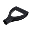 D-shaped steel shovel handle Black Plastic Replacement Accessories Snow Shovel Top Handle Garden Digging Raking Tools