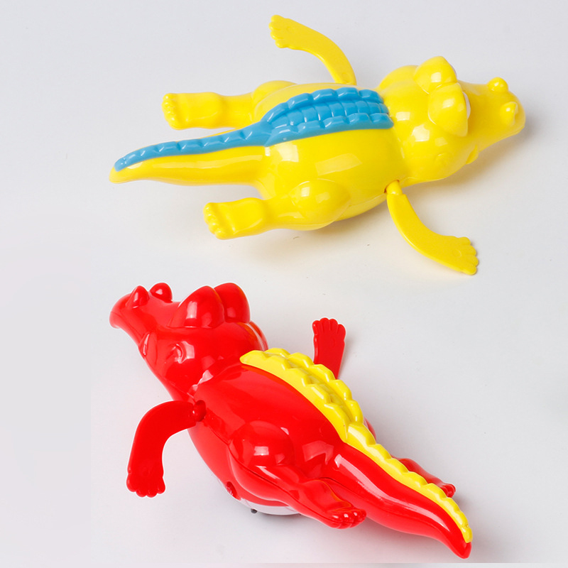 New 1pc Baby Kids Crocodile Wind Up Tortoise Tortoise Chain Bathing Shower Funny Clockwork water toy for kids bath swimming toys