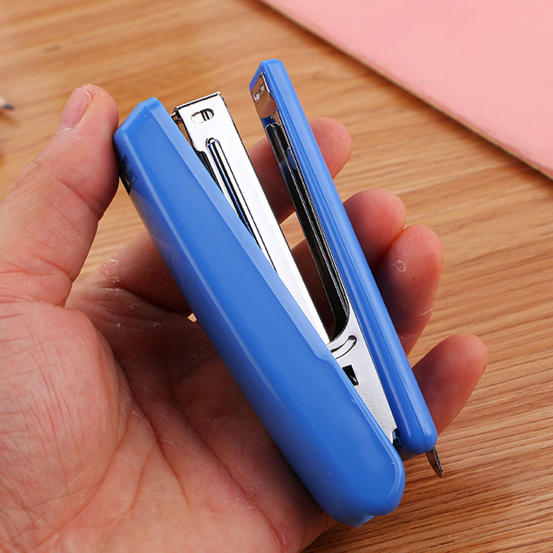 NO.10 Stapler 3 Color Metal Tie Rod Staplers Staple Remover Material Escolar Office School Supplies