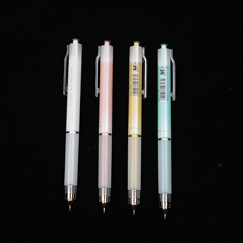 Gel Pen 0.38mm Super Tiny Black ink High Quality Neutral pens Business Gel ink Pens Office Stationery Supplies 2pcs/lot