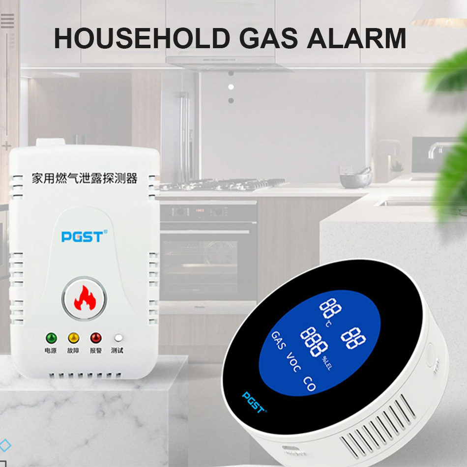 PT-200 Intelligent Gas Alarm Home Liquefied Natural Gas Biogas Methane Liquefied Detector