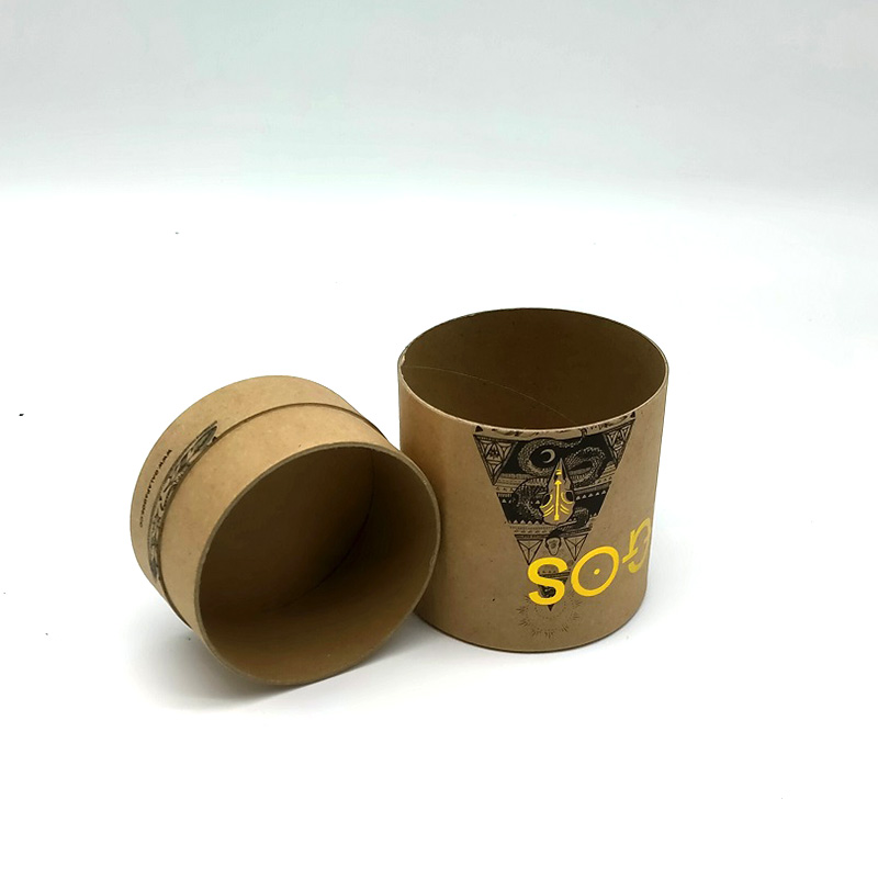 Brown Tube Box