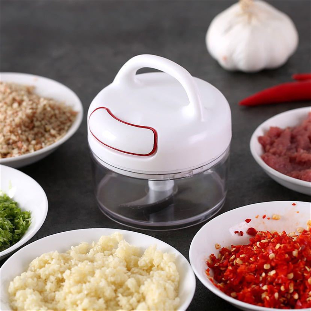 Manual Hand Pull Food Chopper Meat Grinder Vegetable Processor Green Onion Ginger Garlic Masher Kitchen Aid Accessories