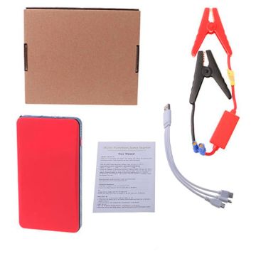 12V 20000mAh Multi-Function Car Jump Starter Power Bank Emergency Charger Booster Battery 1XCF