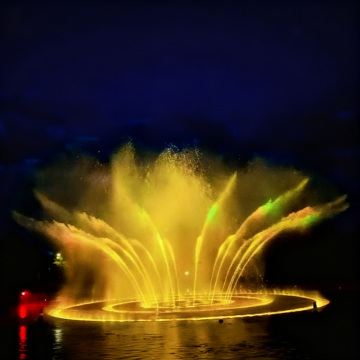 Outdoor Circular Ground Fountain