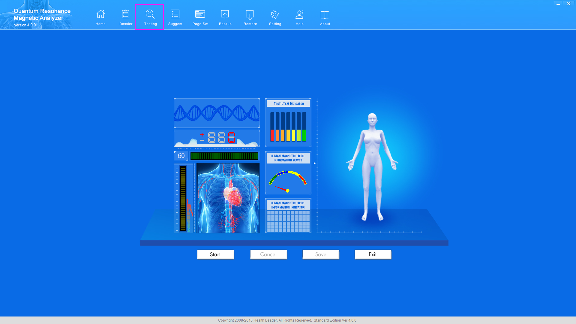 Quantum Magnetic Resonance Analyzer