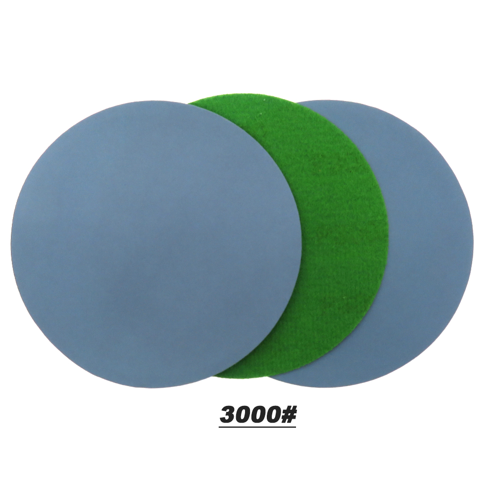 25PCS 125mm /5'' Inch Sanding Discs Hook Loop SandpaperGrit 1000 /2000 /3000/ 4000/ 5000 Round Sandpaper Disk Sand Sheet