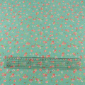 Cotton Fabric Green Flower Patchwork Teramila Quilting Doll Sewing Cloth Cover Home Textile Decoration Bedding Clothing