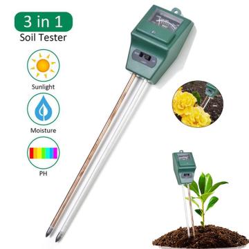 New 3 in 1 Soil Water Moisture light PH Meter Tester Digital Analyzer Test Detector for Plant Flower Hydroponic Garden PH Tools