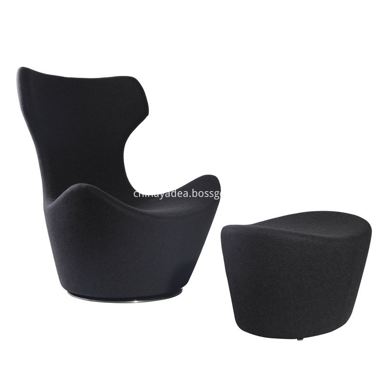 Fabric Lounge Chair 1