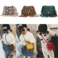 New Fashion Tassel Mini Messenger Bag Kids Girls Handbags Coin Purse Children Shoulder Bags