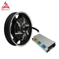 SiAECOSYS QSMOTOR 17X3.5inch 8000W V3 72V 120kph Hub Motor with APT72600 Controller Power Train Kits for Electric Motorcycle