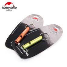 Naturehike Outdoor Survival Whistles Camping Lightweight Metal Multifunction Whistle Portable Professional Emergency Whistle