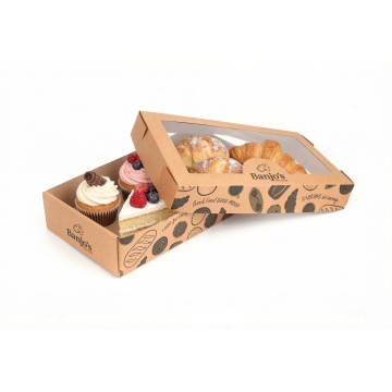 Custom Cake Boxes with Window for Bakery