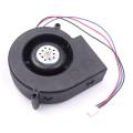 New Black DC 12V 0.5-1A 3 Pin Brushless Turbo Blower Centrifugal Fan BBQ Stove Cooking Cooler Powerful Air Blower Fan 4500RPM