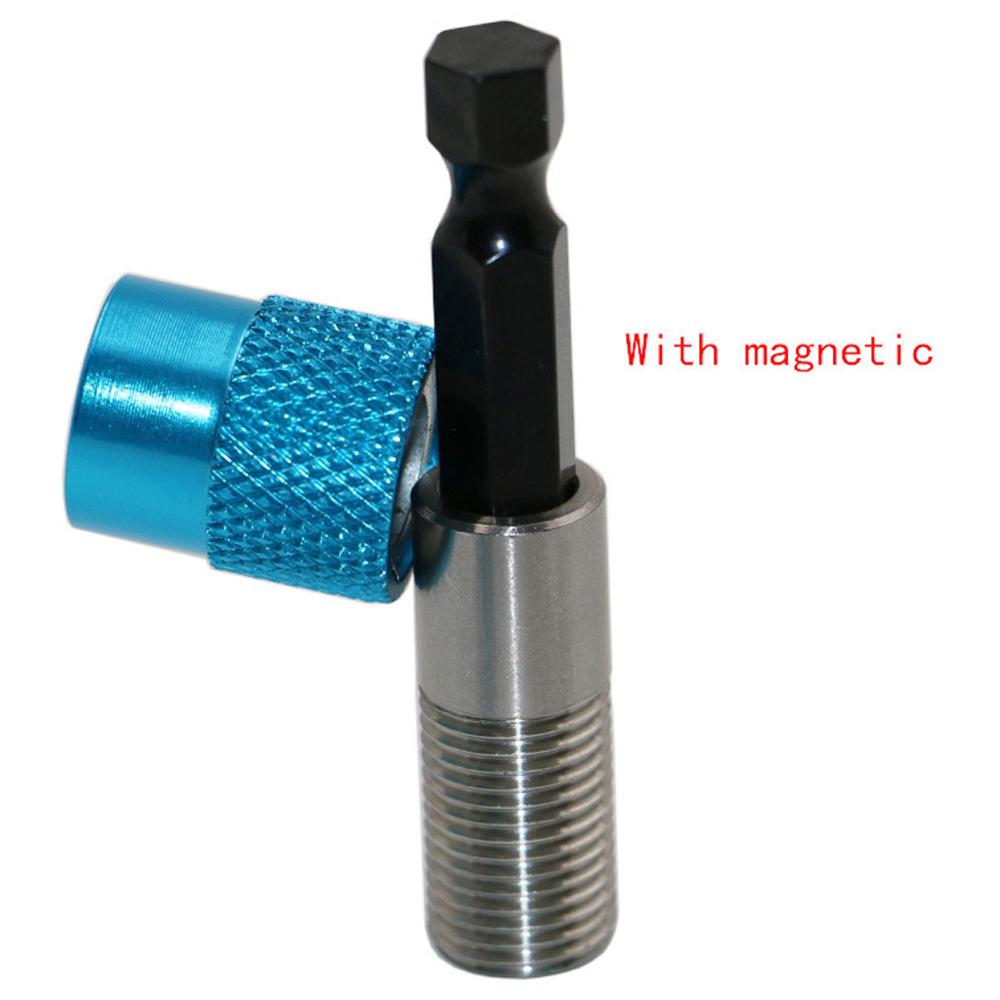 1/4 Hex Shank Electric Drill Bit Magnetic Screwdriver Bit Holder Stainless Steel Magnetism drywall screw bit holder Screw Tool