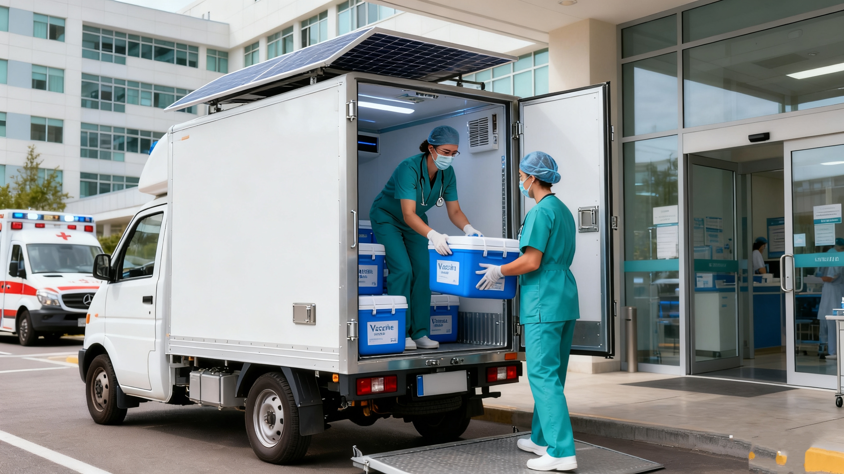 Special-Scenario Cold Transport - IoT-Enabled Mini Reefer Van