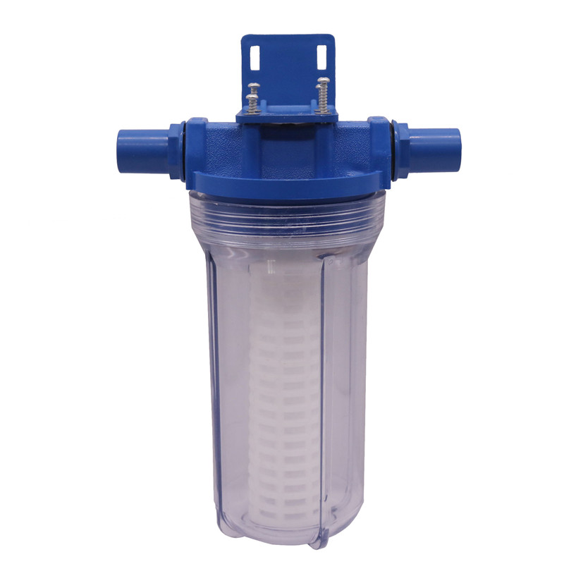 1Pcs Family Garden Plastic Blue Poultry Pet Products Farm Animal Feed Veterinary Reproduction Filter Water Supply Equipment