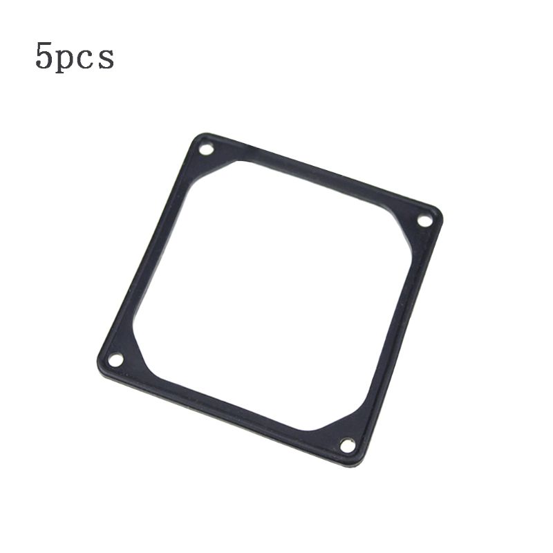 5PCS Silicone Rubber Fan Anti-Vibration Rubber Gasket Shock-proof Absorption Pad for PC Computer Case Accessories