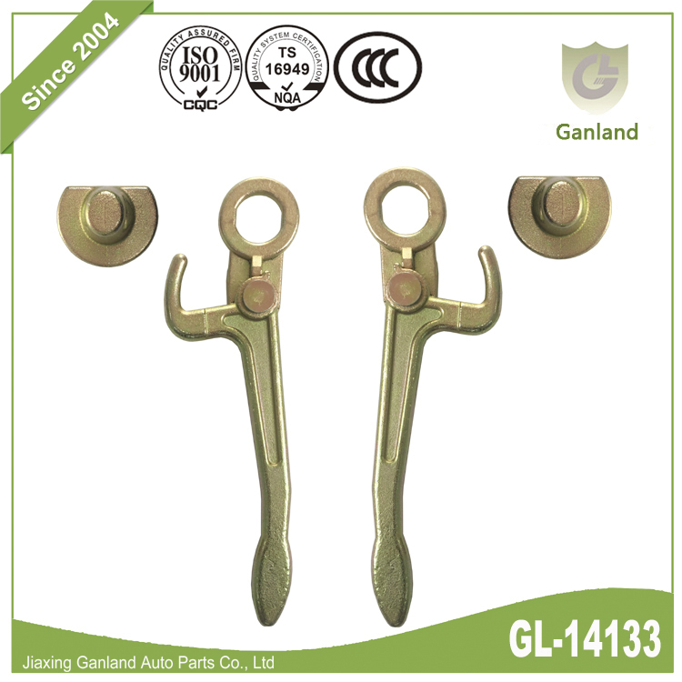Colored Plating Tailboard Fastener Dropside Locking Set