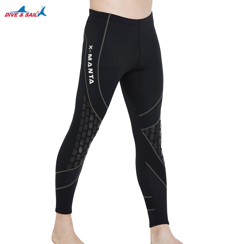1pc DIVE&SAIL 1.5mm High Elastic Neoprene Diving Pants Keep Warm Snorkeling Wetsuit for Men Winter Swimming Sailing Surfing new