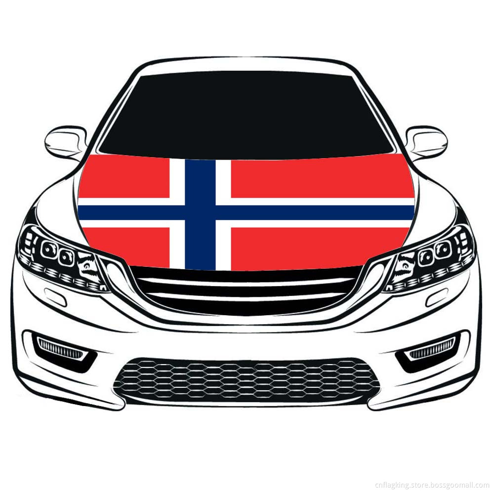 The World Cup Norway Flag Car Hood flag 100*150cm