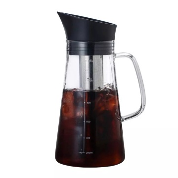 Promotion! Gl Coffee Maker Hot & Cold Dual-Function Coffee Maker Cold Extract Ice Brewed Water Bottle Non-Rust Filter Coffee