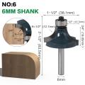 NO6 6mm shank