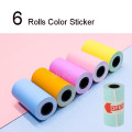 6 Color Sticker