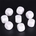 New Arrival 10PCS/Lot 16mm Gaming Dice Standard Six Sided Round Corner Die RPG For Birthday Parties Other Game Accessories White