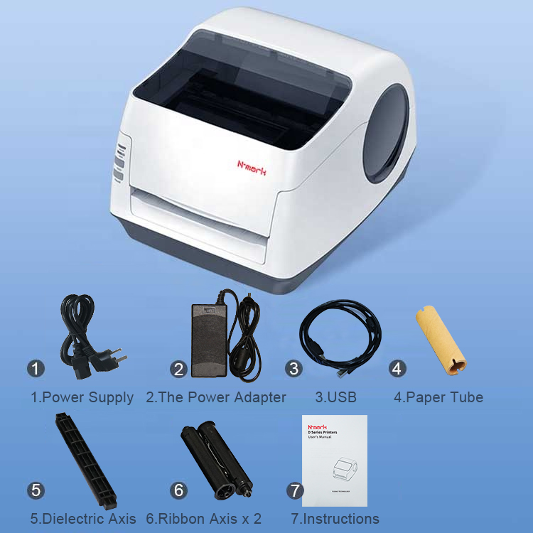 Nmark digital hot foil stamping printer especially for personalized satin ribbon