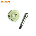 OTOM For HONDA Water Pump Impeller Gear Motorcycle Dirt Bike Engine Part Water Cooled Water Pump Shaft For AX-1 AX1 NX250 NX 250