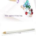 1Pcs Wax White Rhinestones Gem Crystal Picker Pencil Nail Art Setter Pen Pick Up Dotting Pen Rhinestone Crystal Dotting Tools