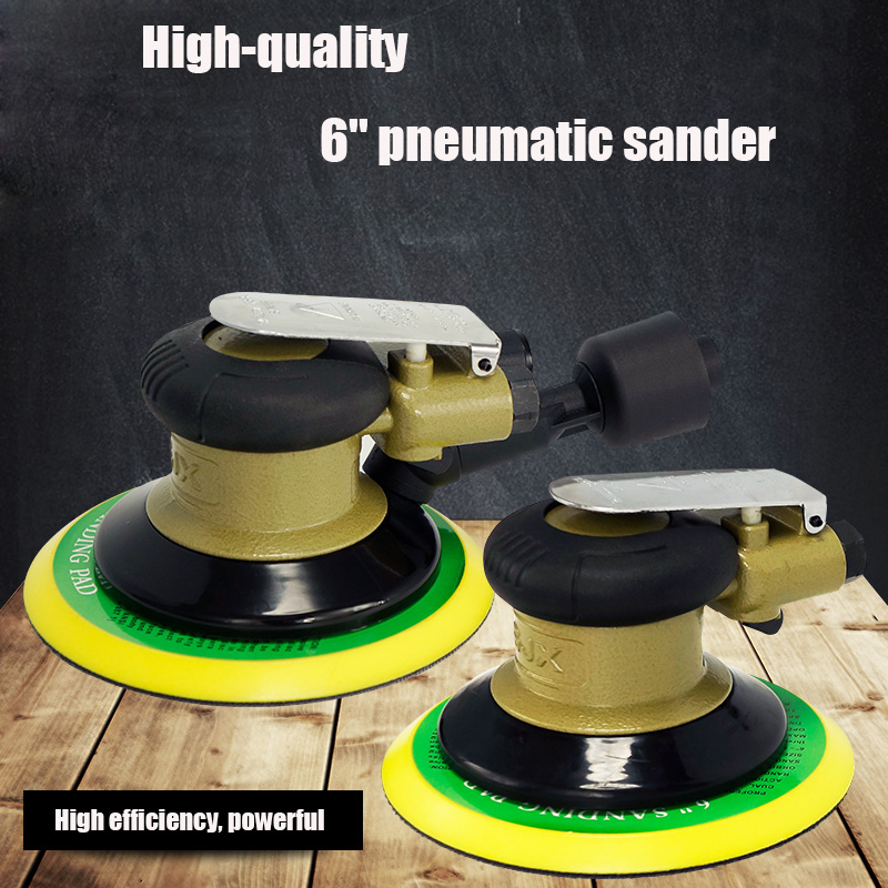 One piece Top Quality 5'', 6'' Air Sander / Grinder Pneumatic Polishing Machine Air Polisher Tool