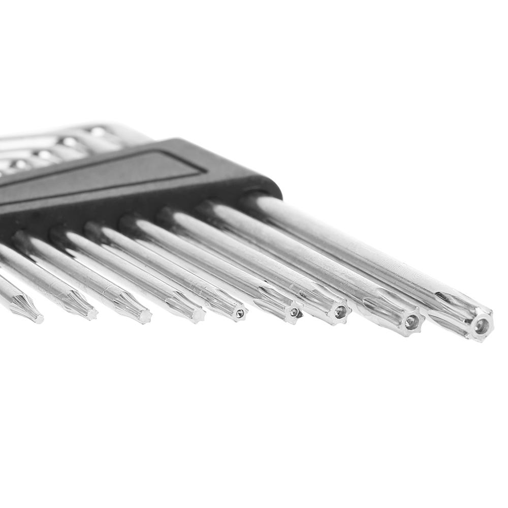 9 Pcs Hex Key Wrench Sets Torx L Shape Repair Tool Screwdriver Tool Set Useful.
