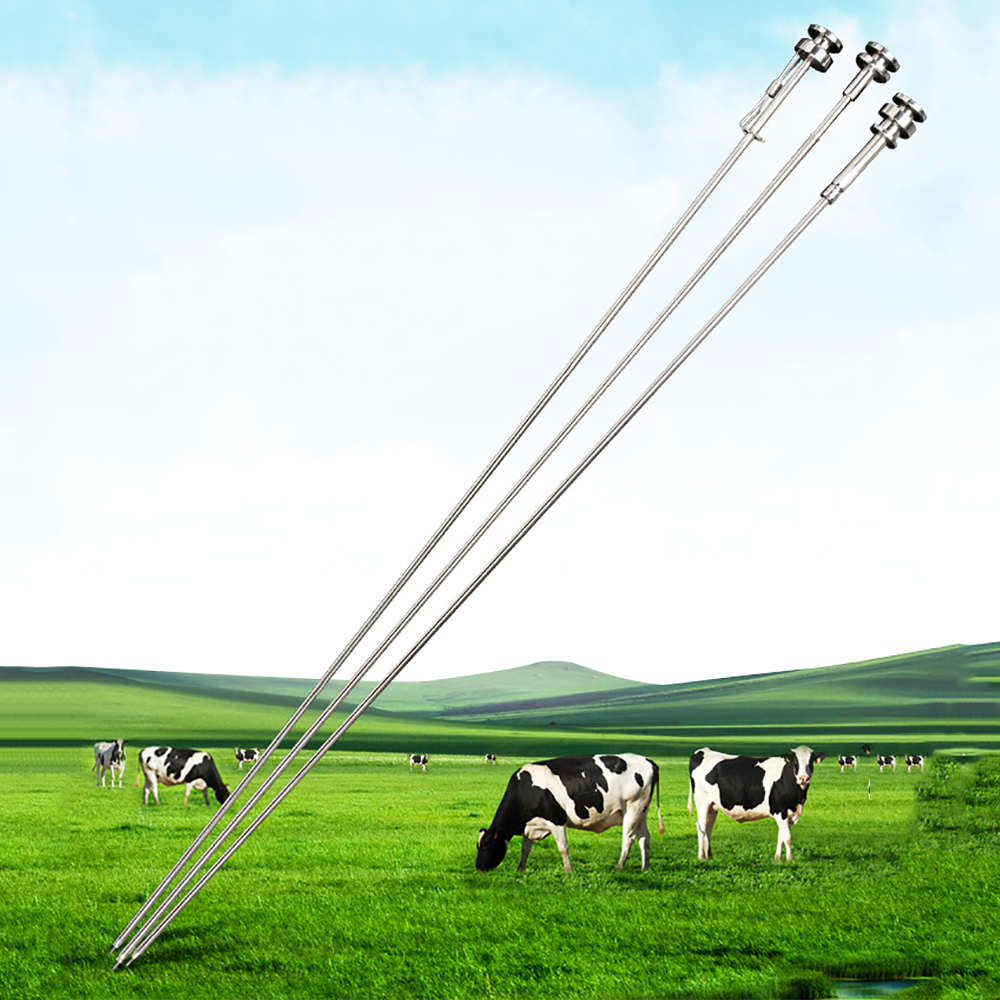 1PCS cattel cow 0.25ml 0.5ml universal artificial insemination semen deposition catcher stainless steel lock pasture ranch