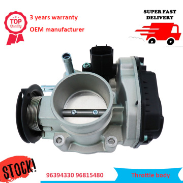 New Throttle Body Assembly 96394330 96815480 For Chevrolet Lacetti Optra J200 Daewoo Nubira Air Intake System Throttle Valve
