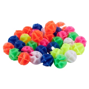 1 Pack Multicolor Plastic Bead Ornament for Bicycle Spoke
