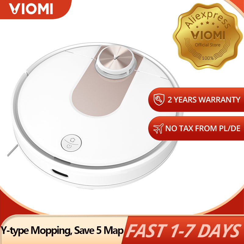 VIOMI SE Robot Vacuum Cleaner Smart Planned Y-type Electric Mop, Mijia APP,Save 5 Maps 7 Schedule,Carpet Hair Pet Dust Collector